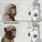 anthro big_breasts bodily_fluids breasts clothed clothing disembodied_hand drooling duo female feral heart_symbol huge_breasts hypnosis mind_control panties saliva simple_background spiral_eyes text topless underwear ghostec neuron_activation sega sonic_the_hedgehog_(series) amy_rose eulipotyphlan haplorhine hedgehog mammal monkey primate absurd_res english_text greyscale hi_res meme monochrome