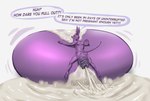 anal_prolapse anthro anus asking_for_more begging_for_more belly big_anus big_belly bodily_fluids cum cum_ballooning cum_everywhere cum_in_ass cum_inflation cum_inside cum_on_belly cum_on_body cum_on_face genital_fluids huge_anus huge_belly hyper hyper_anus hyper_belly hyper_inflation inflation male messy pregnant pregnant_male prolapse purple_body solo text yelling lotolotl dragon_ball dragon_ball_super beerus domestic_cat felid feline felis mammal english_text hi_res