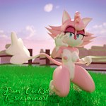 female solo coel3d senshion sega sonic_the_hedgehog_(series) fan_character sensh_the_cat domestic_cat felid feline felis mammal 1:1 2023 3d_(artwork) absurd_res digital_media_(artwork) hi_res