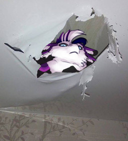 4_ears :< ambiguous_gender angry black_body black_sclera blue_eyes countershading feathers feral frown fur hair humor looking_at_viewer looking_down low-angle_view markings multi_ear multicolored_body photo_background pupils purple_body purple_fur slit_pupils solo tuft tufted_fur white_body white_feathers white_fur javenchi jave_(avali) avali avian bird colored digital_media_(artwork) meme mixed_media photography_(artwork)