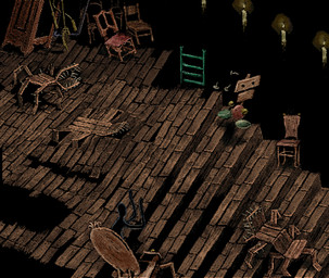 ambiguous_gender biped candle chair detailed_background feral fire floor floorboards furniture group ladder lit_candle mirror open_mouth quadruped running sign stairs teeth vanity_(furniture) vanity_mirror wood wood_floor plastiboo furniture_(plastiboo) animate_inanimate humanoid living_furniture shadow_creature wood_creature
