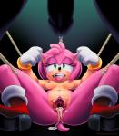 after_sex amy_rose anthro arms_tied bdsm bodily_fluids bondage bound breasts clothing cum cum_in_pussy cum_inside drooling duo erection eulipotyphlan faceless_character faceless_male female female_focus footwear gaping gaping_pussy genital_fluids genitals gloves handwear hedgehog kusarikami lying male male/female mammal nipples nude on_back open_mouth penis pink_body pussy rope saliva sega shoes solo_focus sonic_the_hedgehog_(series) spread_legs spread_pussy spreading tongue tongue_out