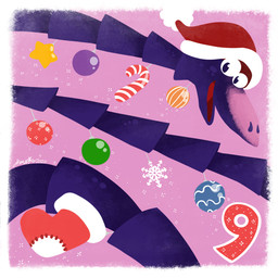 ambiguous_feral ambiguous_gender baubles blue_body blue_eyes blue_scales border candy candy_cane christmas_clothing christmas_headwear christmas_stocking clothing dessert feral food hat headgear headwear holidays light no_pupils number open_mouth open_smile purple_background red_clothing red_hat red_headwear red_tongue santa_hat scales simple_background smile solo sparkles text tongue white_border raygirl christmas rayman_(series) ubisoft ssssam reptile scalie snake 1:1 2020 colored digital_drawing_(artwork) digital_media_(artwork) english_description english_text lighting lineless shaded signature male_(lore)