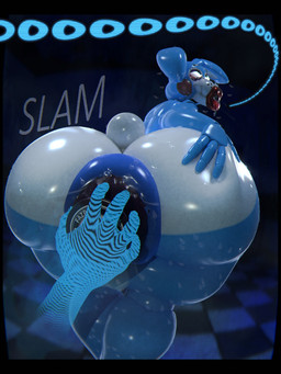 anal anal_fluids anal_penetration anthro anus bent_over big_butt blue_anus bodily_fluids breath bubble_butt buckteeth butt butt_focus buttplug buttplug_in_ass buttplug_insertion checkered checkered_floor crying dialogue disembodied_hand duo eye_roll femboy glistening glistening_body glowing glowing_eyes hand_on_butt hand_on_own_butt hologram huge_butt huge_buttplug lips machine male object_in_ass panting penetration plug_(sex_toy) plug_insertion profanity puffy_anus rear_view scut_tail sex_toy sex_toy_in_ass sex_toy_insertion short_tail slam smile solo_focus spread_butt spreading sweat sweaty_body tail tears tears_of_pleasure teeth text thick_thighs rckke five_nights_at_freddy's five_nights_at_freddy's_2 scottgames toy_bonnie_(fnaf) animatronic lagomorph leporid mammal rabbit robot robot_anthro 3:4 3d_(artwork) absurd_res digital_media_(artwork) english_text hi_res