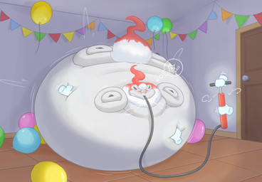air_from_mouth air_inflation air_pump ambiguous_gender balloon belly belly_expansion belly_squish big_belly big_cheeks black_inner_ear black_nose blush bodily_fluids body_inflation cheek_expansion dipstick_ears disembodied_hand door ear_markings exclamation_point expansion eyebrows feral grey_body grey_ears hair hand_on_another's_belly hand_on_belly hose hose_in_mouth hose_inflation huge_belly huge_cheeks hyper hyper_belly hyper_cheeks hyper_inflation immobile inflatable inflation inside lying motion_lines multicolored_ears multicolored_hair multiple_balloons neck_tuft on_front puffed_cheeks red_ear_tips red_eyebrows red_eyelids red_hair red_tail solo spherical_inflation squish swelling tail tears three-quarter_view tuft two_tone_hair two_tone_tail white_hair white_tail yellow_eyes yamad4man nintendo pokemon generation_8_pokemon hisuian_form hisuian_zorua pokemon_(species) regional_form_(pokemon) 2025 colored digital_media_(artwork) hi_res shaded