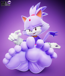5_toes anthro big_feet feet female foot_fetish foot_focus fur humanoid_feet humiliation looking_at_viewer penis_humiliation pinching_gesture plantigrade purple_body purple_fur sitting sitting_on_ground small_penis_humiliation smug soles solo teasing teasing_viewer toes milkmeister3d sega sonic_the_hedgehog_(series) blaze_the_cat domestic_cat felid feline felis mammal 2025 3d_(artwork) absurd_res digital_media_(artwork) hi_res