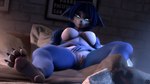 anthro bed blue_body blue_fur breasts feet female foot_focus fur furniture genitals hand_on_belly looking_at_viewer lying nipples nude pawpads paws pussy smile soles solo toes white_body white_fur saimon warfaremachine_(modeler) nintendo star_fox krystal_(star_fox) warfare_krystal canid canine fox mammal 16:9 3d_(artwork) digital_media_(artwork) hi_res source_filmmaker_(artwork) widescreen