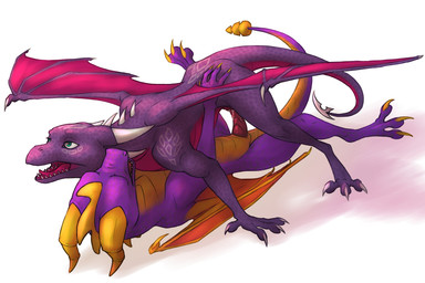 animal_genitalia bodily_fluids claws cum cum_drip dripping duo female female_on_top female_penetrated feral feral_on_feral genital_fluids genitals green_eyes horn male male/female on_top open_mouth penetration penile penile_penetration penis_in_vagina pink_body pink_scales purple_body purple_scales scales simple_background teeth tongue vaginal vaginal_penetration white_background wings yellow_body yellow_scales peregr1ne activision european_mythology mythology spyro_the_dragon cynder spyro dragon mythological_creature mythological_scalie scalie western_dragon 3:2 hi_res