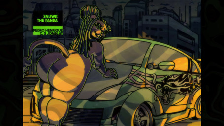 anthro big_butt breasts building butt car city female garage_(building) night nude nude_anthro nude_female public_transportation shaking_butt shaking_hips shaking_legs sky solo teasing teasing_viewer thick_thighs vehicle wide_hips y_shaped_butt_crack snuwkthelewd felid lion mammal pantherine 16:9 animated hi_res long_playtime no_sound video widescreen