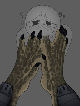 duo feet first_person_view foot_fetish foot_lick hindpaw humanoid_pov licking male male/male paws toe_lick toes tongue ceo_of_paws predator_(franchise) alien human mammal yautja absurd_res hi_res