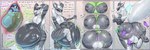 abdominal_bulge after_vore anthro anthro_pred ball_grab balls balls_expansion big_butt blue_body blue_fur butt butt_expansion butt_grab butt_slap clothed clothing crossdressing dancing death digestion duo expansion fatal_vore femboy fluffy fluffy_tail forced fur genital_expansion genitals girly_pred green_eyes grey_body grey_fur grey_hair hair hand_imprint hand_on_butt huge_butt imprint inside_stomach internal long_hair male male_pred panties pole pole_dancing slap tail text underwear unwilling_prey vore weight_gain theborderiserased nintendo pokemon bow_(bowhuskers) wuffles arcanine generation_1_pokemon generation_4_pokemon lucario pokemon_(species) absurd_res english_text hi_res sequence story story_in_description