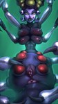 4_breasts abs anthro anus areola arthropod_abdomen big_areola big_breasts bodily_fluids breasts claws clitoris erect_nipples excessive_genital_fluids excessive_pussy_juice eyelashes female genital_fluids genitals green_eyes green_sclera huge_areola huge_breasts inverted_nipples licking licking_lips licking_own_lips lips long_labia long_tongue looking_at_viewer monster_girl_(genre) multi_arm multi_breast multi_leg multi_limb muscle_tone muscular muscular_anthro muscular_female nipples non-mammal_breasts nude plump_labia puffy_areola purple_body purple_skin pussy self_lick sharp_teeth solo spinnerets teeth thick_lips tongue tongue_out translucent translucent_body vaginal_fluids wide_hips yellow_sclera atryl adult_swim cartoon_network european_mythology greek_mythology mythology rick_and_morty beth's_mytholog beth_smith alien arachne arachnid arthropod monster spider hi_res