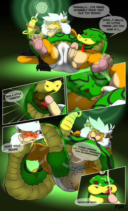 ambiguous_gender anthro bodily_fluids coiling coiling_around_body comic_panel cum cum_in_mouth cum_inside cum_on_face dialogue diaper diaper_sex duo ejaculation fellatio feral forced genital_fluids genitals greeting half-closed_eyes hypnosis little_kings_(diaper) looking_pleasured male male/ambiguous mind_control narrowed_eyes open_mouth open_smile oral penile penis plushie reverse_forced_oral ringed_eyes sex smile speech_bubble submissive submissive_male sucking text tongue tongue_out wetness_indicator leoniro_the_inklion abuniverse little_kings animate_inanimate felid feline inklion living_plushie mammal reptile scalie snake absurd_res comic english_text hi_res