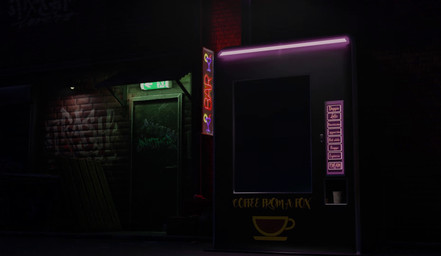 3_claws alley alley_sex anthro appliance bdsm beverage blindfold bodily_fluids brush claws coffee coffee_maker cuff_(restraint) cum detailed_background duo feet foot_fetish foot_focus gag genital_fluids genitals kitchen_appliance laugh machine male milking_machine milking_machine_on_male neon_lights night penile penis penis_milking public public_nudity public_use restraints shackles solo tickle_fetish tickle_torture tickling tickling_feet tickling_machine toes tklsfm fan_character canid canine canis mammal wolf 3d_(artwork) 3d_animation animated digital_media_(artwork) hi_res high_framerate huge_filesize long_playtime no_sound video