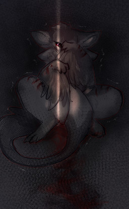 3_fingers 3_toes 4_ears ambiguous_gender anthro big_tail black_background black_body black_feathers black_finger_claws black_fur black_sclera blood blood_on_face blood_on_ground blood_on_hand blood_on_leg blood_on_self blood_splatter blood_stain blood_tears bodily_fluids bruised bruised_arm bruised_leg claws covering covering_eyes covering_face covering_self crouching crying depression digitigrade door_opening emanata feathered_wings feathers featureless_crotch feet fingers floor front_view fur gore hair imminent_rape imminent_sex leaning leaning_backward light light_beam long_tail looking_down motion_lines multi_ear nude one_eye_obstructed outline purple_eyes red_outline scar self-harm self-harm_scars shaking simple_background solo spread_legs spreading tail tears tears_of_desperation tears_of_fear textured toes tremble_spikes trembling tuft vent_art white_body white_feathers white_fur winged_arms wings wounded prelares fyr_(fenrir784) avali avian bird 2025 absurd_res colored colored_sketch digital_drawing_(artwork) digital_media_(artwork) hi_res sketch
