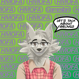 album_redraw anthro braces clothing collared_shirt eyewear female glasses grey_eyes grin pattern_clothing pattern_topwear pattern_vest pink_clothing pink_shirt pink_topwear pink_vest plaid plaid_clothing plaid_topwear plaid_vest shirt smile solo text topwear vest gamesfan lagwagon let's_talk_about_feelings lynn_(deltav) canid canine canis mammal wolf 1:1 english_description english_text hi_res