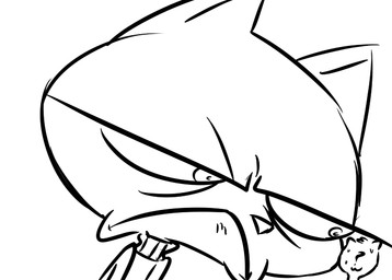 anthro bodily_fluids clothed clothing duo frown fur male simple_background solo_focus sweat sweatdrop white_background inkyfrog disney zootopia anon fan_character percy_vison european_polecat mammal mustelid musteline true_musteline weasel 2017 black_and_white digital_media_(artwork) monochrome reaction_image