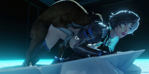 all_fours ambiguous_penetration areola armwear bestiality black_hair boots bottomless bouncing_breasts breasts brown_body brown_fur clothed clothing doggystyle duo elbow_gloves eyebrows eyelashes female female_penetrated feral feral_penetrating feral_penetrating_human fingerless_gloves footwear from_behind_position fur gloves hair handwear human_on_feral human_penetrated ice interspecies jacket jewelry legwear lipstick looking_pleasured makeup male male/female male_penetrating male_penetrating_female medium_breasts moan multicolored_body multicolored_fur multicolored_hair necklace nipples penetration pink_lipstick sex shoes short_hair smile teeth thigh_boots thigh_highs topwear two_tone_body two_tone_fur two_tone_hair white_body white_fur white_hair blueberg sound_warning marvel marvel_rivals luna_snow human mammal 2026 3d_(artwork) 3d_animation absurd_res animated digital_media_(artwork) hi_res high_framerate loop short_playtime sound webm