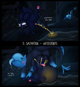 animal_genitalia anthro anthro_on_feral anthro_penetrated balls belly belly_inflation bestiality big_balls blush bodily_fluids butt dark_body detailed_background drinking drinking_urine duo eyes_closed face_fucking feral feral_penetrating feral_penetrating_anthro genital_fluids genitals heart_symbol hiked_leg holding_belly huge_balls industrial_architecture inflation irrumatio liquid_inflation looking_pleasured male male/male male_penetrated male_penetrating male_penetrating_male narrowed_eyes oral oral_penetration pawpads paws peeing peeing_in_mouth peeing_inside peeing_into_water peeing_like_a_dog penetration penile penis penis_in_mouth questionable_consent raised_leg reverse_jackhammer_position saliva saliva_on_tongue saliva_string sex sheath smile tail text tongue tongue_out urine urine_in_mouth urine_inflation urine_stream water watersports pincoosh rain_world videocult watcher_(rain_world) blue_lizard_(rain_world) lizard lizard_(rain_world) reptile scalie slugcat absurd_res english_text hi_res