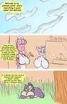 anthro big_breasts big_butt breasts butt duo female huge_breasts nurse solo text jovi_cap nintendo pokemon nurse_joy generation_1_pokemon human mammal pokemon_(species) rattata wigglytuff comic english_text hi_res