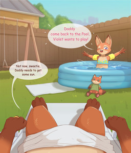 anthro biped clothing detailed_background dialogue duo faceless_character female fingers first_person_view looking_at_viewer male male_pov one_eye_closed open_mouth outside plushie solo_focus swing text young young_anthro young_female frezezyk disney zootopia fan_character nick_wilde violet_(zootopia) canid canine fox mammal 2026 absurd_res digital_media_(artwork) english_text hi_res daughter_(lore) father_(lore) father_and_child_(lore) father_and_daughter_(lore) parent_(lore) parent_and_child_(lore) parent_and_daughter_(lore)