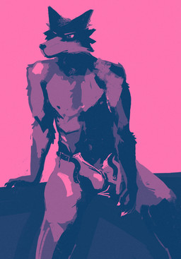 anthro belt belt_buckle bottomwear buckle bulge clothed clothing denim denim_bottomwear denim_clothing jeans male male_anthro navel open_belt pants partially_clothed partially_clothed_anthro partially_clothed_male pubes sitting solo unzipped unzipped_pants zipper pink_tiger_zak canid canine canis mammal wolf digital_media_(artwork) hi_res