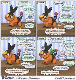 4_panel_comic after_transformation ambiguous_gender dialogue feral green_paper inanimate_transformation motion_lines onomatopoeia permanent_transformation piggy_bank solo sound_effects speech_bubble text thought_bubble transformation crizbn nintendo pokemon chris_(crizbn) generation_5_pokemon pokemon_(species) tepig 2024 artist_name comic english_text hi_res shaded simple_shading