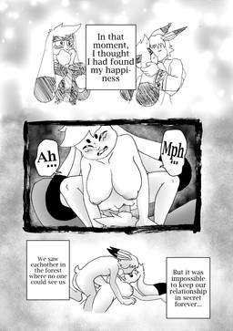 accessory ainu_clothing animal_genitalia animal_penis anthro anthro_on_anthro anthro_penetrated anthro_penetrating anus big_breasts big_ears breasts buckteeth canine_genitalia canine_penis clothing collar collarbone dialogue eyebrows feet female female_penetrated flashback floppy_ears fur genitals hair headband imminent_sex imminent_vaginal navel nipples nude nude_anthro nude_female nude_male penetration penile penis predator/prey sex simple_background size_difference smaller_female smaller_penetrated teeth text thick_thighs tools vaginal vaginal_penetration vulva white_background white_body white_fur white_hair efradraws northwind_(efradraws) isepo_(efradraws) uspul_(efradraws) canid canine canis lagomorph leporid mammal rabbit wolf absurd_res black_and_white comic digital_media_(artwork) english_text halftone hi_res monochrome