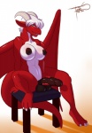 2014 anthro areola balls big_breasts breasts dickgirl dragon erect_nipples erection freckles_(artist) horn intersex nipples nude penis smile solo wings
Rating: Explicit
Score: 26
User: Robinebra
Date: March 03, 2014