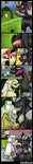 anthro birthday blush bodily_fluids cum digitigrade duo erection genital_fluids genitals gift grey_eyes male male/male penis red_eyes sex shadow tail vavacung nintendo pokemon fan_character natetheglaceon sereos_(character) eeveelution generation_2_pokemon generation_4_pokemon glaceon pokemon_(species) typhlosion comic digital_media_(artwork) hi_res long_image tall_image