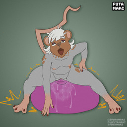 anthro bodily_fluids breasts female genital_fluids genitals hair humanoid_genitalia humanoid_vulva masturbation penetration sex_toy sex_toy_in_vagina sex_toy_insertion small_breasts solo tail vaginal vaginal_fluids vaginal_penetration vulva white_hair futamaki hybrid mammal murid murine rat rodent 1:1