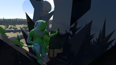 altered_reflection ambiguous_gender biped cloud crater day drill dual_persona duo floppy_ears green_body green_eyes long_ears looking_at_viewer outside planet plant red_eyes reflection sky spade_tail tail tree white_body malaguetista itemi_(matath) matanu payaso_(matath) roshenon yaso_(matath) 16:9 2020 3d_(artwork) blender_(artwork) blender_cycles_(artwork) digital_media_(artwork) hi_res widescreen