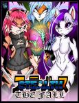 black_border border breasts eyebrows eyelashes female kitsune_the_goddess_fox text darkfang100 darkfangcomics stealth_the_series starlight_the_pony zara_the_sabortooth_cat absurd_res cover english_text hi_res