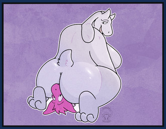 anal anthro big_butt butt butt_focus duo facesitting female huge_butt male male/female oral rimming sex sitting sitting_on_another ghoulish_goods undertale_(series) toriel toriel_(deltarune) toriel_(undertale) arthropod bovid canid canine canis caprine coyote goat hybrid insect lepidopteran mammal monster moth hi_res