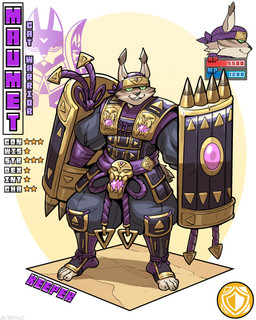 5_toes anthro arm_wraps armor brown_body brown_fur claws clothed clothing cuirass ear_tuft faulds feet footwear fur gameplay_mechanics gauntlets_(weapon) greaves green_sclera gui health_bar humanoid_feet kerchief kusazuri male mana_bar oversized_clothing plantigrade sode solo standing stats text toe_claws toeless_footwear toes toothy_grin tuft wraps ceehaz dog_knight_rpg felid feline lynx mammal 2026 4:5 absurd_res english_text hi_res signature