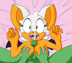 anthro areola big_breasts biped bodily_fluids breast_play breasts cum cumshot duo ejaculation erect_nipples erection faceless_character faceless_male fangs female female_raped first_person_view forced genital_fluids genitals green_body green_skin huge_breasts human_on_anthro humanoid_genitalia humanoid_penis interspecies looking_at_viewer male male/female male_rape male_raping_female nipples nude orgasm penis rape sex teeth titfuck unwanted_cumshot unwanted_ejaculation wings fourball sega sonic_the_hedgehog_(series) anon rouge_the_bat bat human mammal 2017 absurd_res digital_media_(artwork) hi_res