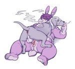 5_fingers andromorph andromorph/male andromorph_penetrated animal_genitalia animal_penis anthro anthro_on_feral anthro_penetrated anus backsack balls bestiality biped canine_genitalia canine_penis countershade_tail countershading drugs feral feral_penetrating feral_penetrating_anthro fingers genitals hair inner_ear_fluff intersex intersex/male intersex_penetrated knotting male male_penetrating male_penetrating_andromorph male_penetrating_intersex marijuana penetration penile penile_penetration penis penis_in_pussy perineum pussy quadruped scut_tail sex short_tail smoking tail tuft vaginal vaginal_knotting vaginal_penetration denim_(artist) uncle_ash uncle_hemp canid canine canis domestic_dog lagomorph leporid mammal rabbit