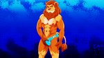 abs anthro biped blue_clothing blue_speedo blue_swimwear bulge_grab clothed clothing eyebrows front_view fur fur_tuft looking_at_viewer male mane multicolored_body multicolored_fur muscular muscular_anthro muscular_male navel nipples orange_body orange_eyes orange_fur red_body red_eyebrows red_fur red_mane red_nipples red_nose red_tail_tuft solo speedo speedo_only standing swimwear tail tail_tuft topless tuft yellow_body yellow_fur fabfelipe felid lion mammal pantherine 2012 digital_drawing_(artwork) digital_media_(artwork) portrait three-quarter_portrait