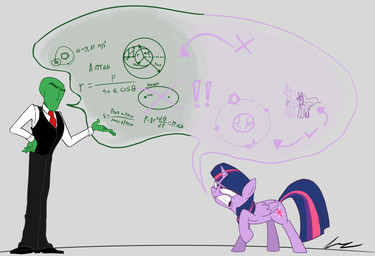 angry clothed clothing cutie_mark duo female feral fur hair horn multicolored_hair purple_body purple_fur wings anontheanon friendship_is_magic hasbro my_little_pony mythology anon twilight_sparkle_(mlp) equid equine human mammal mythological_creature mythological_equine winged_unicorn 2015 absurd_res hi_res