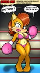 anthro big_breasts bikini bikini_bottom bikini_top blue_eyes bottomwear boxing_gloves breasts clothed clothing female fighting_ring fur hair handwear navel solo swimwear text two-piece_swimsuit wide_hipped_female toyminator900 archie_comics sega sonic_the_hedgehog_(archie) sonic_the_hedgehog_(comics) sonic_the_hedgehog_(series) sally_acorn chipmunk ground_squirrel mammal rodent sciurid 2024 9:16 digital_media_(artwork) english_text hi_res