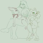 anthro belly belly_expansion big_belly big_breasts big_nipples breastfeeding breasts cheek_bulge expansion female female/female group inflation nipples trio likasomboody bandai_namco digimon nintendo pokemon undertale_(series) toriel boss_monster_(undertale) bovid canid caprine cinderace digimon_(species) generation_8_pokemon goat lagomorph mammal pokemon_(species) renamon hi_res