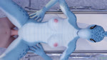 anthro anthro_penetrated bird's-eye_view blue_body breasts duo faceless_character faceless_human faceless_male female female_anthro female_on_human female_penetrated genitals high-angle_view human_on_anthro human_penetrating human_penetrating_female humanoid_genitalia humanoid_penis interspecies looking_pleasured lying male male/female male_human male_on_anthro male_penetrating male_penetrating_female nipples on_back penetration penile penile_penetration penis penis_in_pussy pink_nipples sex spread_legs spreading teeth tongue vaginal vaginal_penetration skeptail furromantic_(modeler) tayanna_(furromantic) human mammal scalie 16:9 3d_(artwork) 3d_animation animated digital_media_(artwork) hi_res short_playtime sound webm widescreen