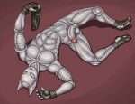 abs balls belt biceps circumcised erection feline flaccid gear glove gloves jojo's_bizarre_adventure killer_queen looking_at_viewer lying male muscles nude pads pecs penis pixel pose red_eyes sandals shoes solo standing undressing yellowpower
Rating: Explicit
Score: 2
User: yellowpower
Date: September 21, 2012