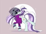 2017 abstract_background accessory azzai black_eyeshadow bracelet clothed clothing coloratura_(mlp) cutie_mark earth_pony equid equine eyeshadow female feral friendship_is_magic fur hair hair_accessory hairband hasbro hooves horse jacket jewelry long_hair looking_at_viewer makeup mammal my_little_pony open_mouth pony ponytail purple_clothing purple_hair purple_jacket purple_topwear quadruped shaded shadow sketch solo standing studded_bracelet studded_jewelry studs tail teal_body teal_eyes teal_fur topwear veil white_hair