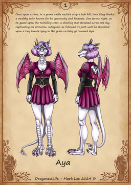 anthro aya_(markie) book clothing corset dress feet female foot_focus horn lingerie solo tail text topwear wings markie mythology dragon humanoid mythological_creature mythological_scalie scalie english_text hi_res