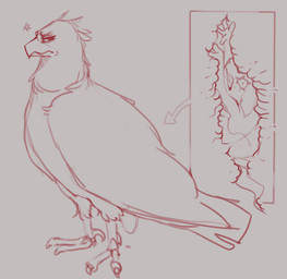 angry anthro anthro_on_feral bestiality bodily_fluids cloacal cloacal_vore dominant dominant_female dominant_feral duo female feral feral_dominating_anthro forced genital_fluids internal internal_vaginal larger_female male restrained simple_background size_difference submissive submissive_male unbirthing vaginal vaginal_canal vaginal_fluids vore x-ray_view syn-6 mox_(manahallowhound) avian bird canid canine falcon falconid fox mammal hi_res sketch