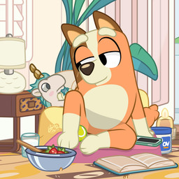 anthro arm_support bent_legs big_eyes biped black_eyes black_nose book bowl brown_body brown_ears brown_floor brown_fur candle candlelight candy carpet cellphone chocolate closed_smile container cup curved_eyebrows dessert detailed_background electronics extended_arm eyebrows featureless_chest featureless_crotch feet female flat_chested floor flower food fruit fur furniture glass glass_container glass_cup glistening glistening_nose gloves_(marking) half-closed_eyes hand_puppet inside internal_wall iris jar lamp leaning leaning_sideways leg_markings light light_body light_fur looking_at_object looking_down markings mature_anthro mature_female mouth_closed multicolored_body multicolored_fur narrowed_eyes nightstand no_pupils nude nude_anthro nude_female on_model open_book orange_body orange_fur phone plant plantigrade pointy_ears prick_ears sitting smartphone smile snout socks_(marking) solo spread_legs spreading strawberry suggestive tan_inner_ear thick_eyebrows three-quarter_view wall_(structure) white_body white_eyebrows white_fur white_markings white_sclera white_wall dm29 bluey_(series) chilli_heeler unicorse australian_cattle_dog canid canine canis cattledog domestic_dog herding_dog mammal pastoral_dog 1:1 2025 digital_drawing_(artwork) digital_media_(artwork)