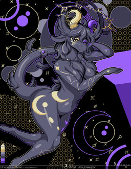 abstract_background anthro big_breasts breasts butt constellation_markings ear_piercing ear_ring female gem genitals grey_body hair halo heterochromia horn jewelry looking_at_viewer markings nipples nude piercing ring_piercing smile solo star tail text thick_thighs unusual_anatomy unusual_wing_placement vulva wings joxy_celestar mythology arkia_(joxy_celestar) dragon mythological_creature mythological_scalie scalie 2025 absurd_res digital_media_(artwork) hi_res