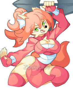 anthro big_breasts breasts cleavage cleavage_cutout clothed clothing cutout female fingerless_gloves fur gloves green_eyes hair handwear holding_object holding_weapon ninja open_mouth simple_background solo tail warrior weapon white_background zipskyblue mei_(zipskyblue) felid feline mammal hi_res