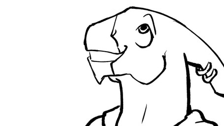 ambiguous_gender anthro bodily_fluids clothed clothing crest_piercing duo feathers furgonomic_piercing furgonomics head_crest humor male nervous nervous_sweat piercing simple_background smile space_shuttle spacecraft sweat vehicle conditional_dnp skooma_whore blitz_(skooma_whore) jericho_(skooma_whore) dinosaur dromaeosaurid feathered_dinosaur feathered_scalie hadrosaurid ornithischian ornithopod parasaurolophus prehistoric_species reptile saurischian scalie theropod utahraptor 16:9 animated digital_media_(artwork) hi_res short_playtime sound video widescreen nonbinary_(lore)